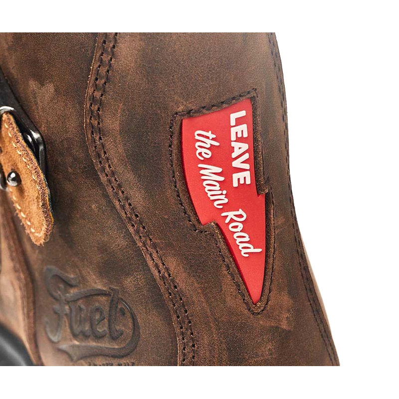 Kraftstoff Dust Devil Brown Motorradstiefel