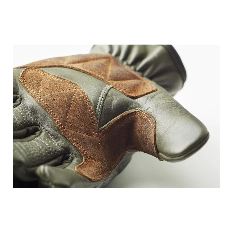Fuel Rodeo Motorradhandschuhe Grün-Braun