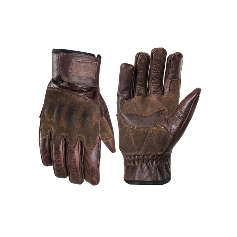 Fuel Rodeo Motorradhandschuhe Braun