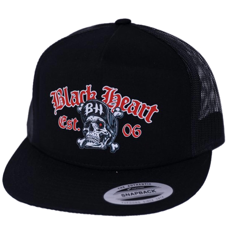 Black Heart Bones Mütze
