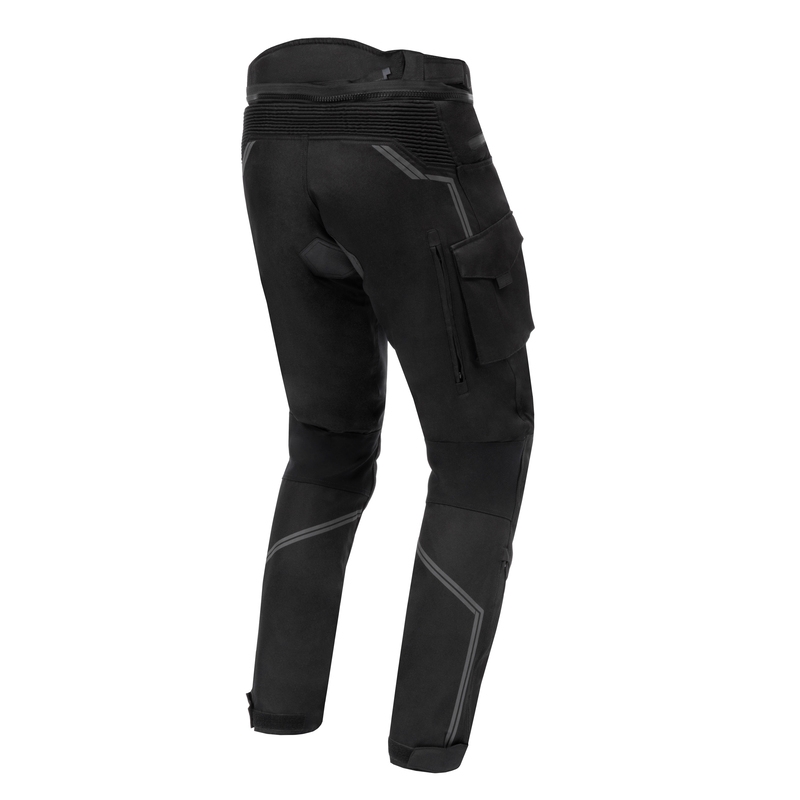 Ozone Union II Motorradhose schwarz kurz Ausverkauf
