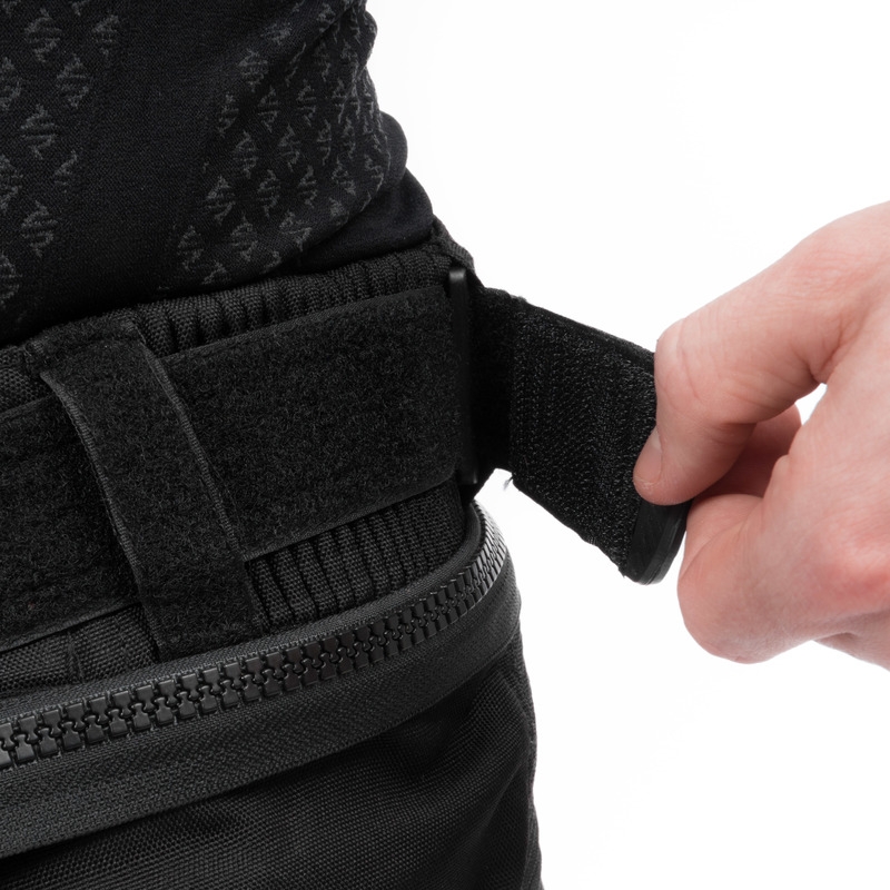 Ozone Union II Motorradhose schwarz kurz Ausverkauf