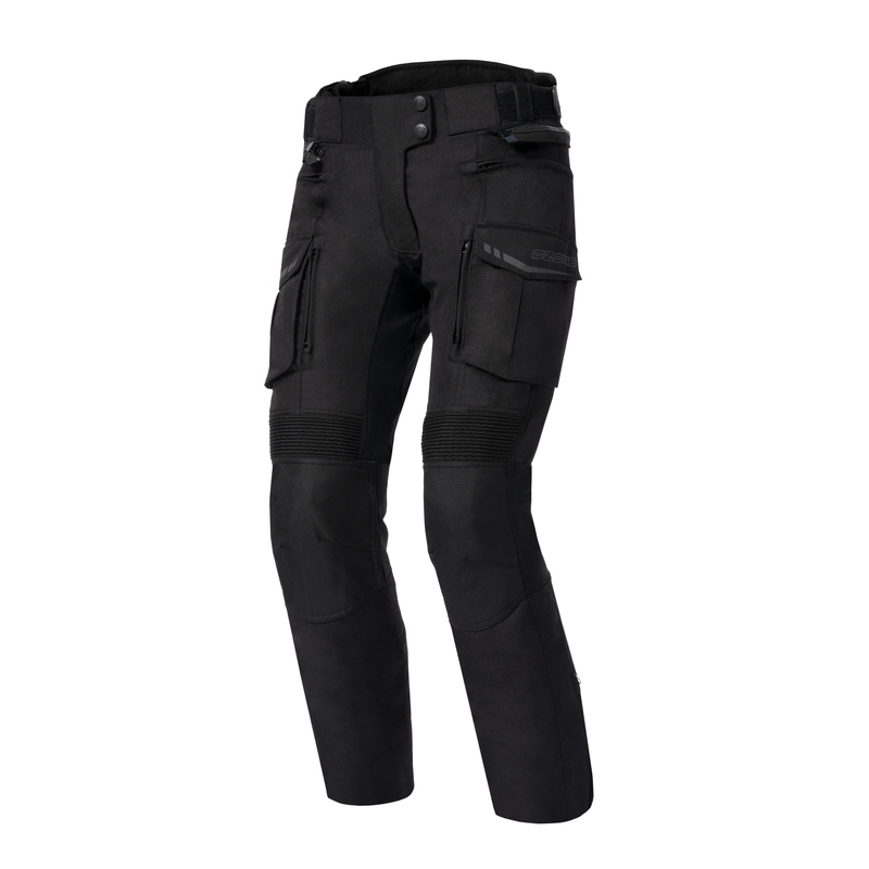 Ozone Union II Schwarze Motorradhosen für Frauen Ausverkauf