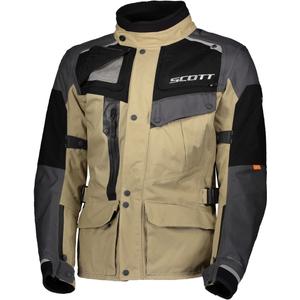 Motorradjacke SCOTT Voyager Dryo braun-grau