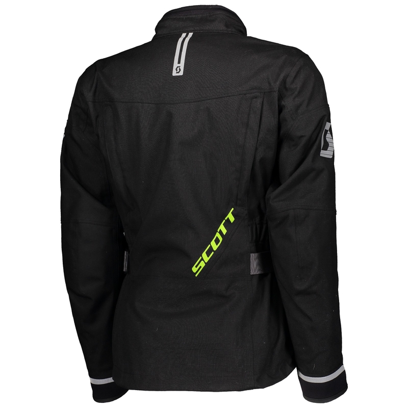 Damen-Motorradjacke SCOTT Voyager Dryo Schwarz