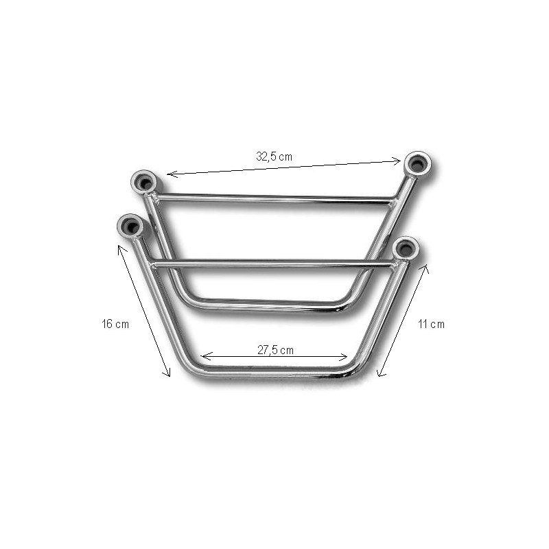 Kofferhalter - KLIK-FIX System Honda Shadow VT750 C2 1997-2003 Ausverkauf