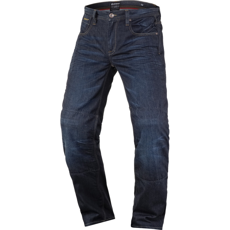 SCOTT Denim Stretch-Motorradjeans Blau