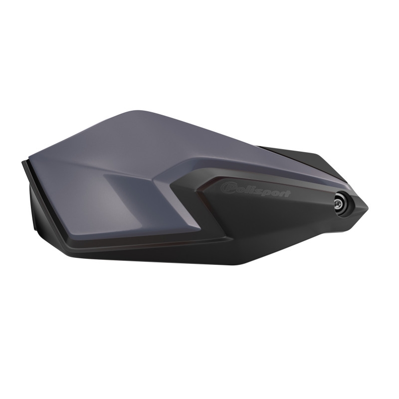 Handguard POLISPORT S-DUAL with mounting system Nardo grey/black