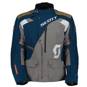 Motorradjacke SCOTT Dualraid Dryo grau-blau
