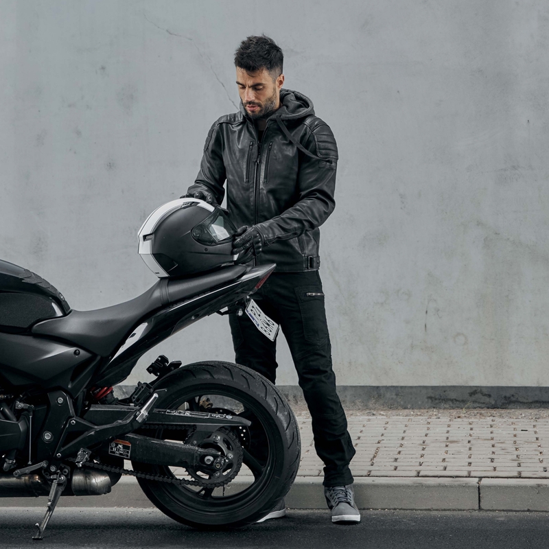 Rebelhorn Impala Motorradjacke schwarz