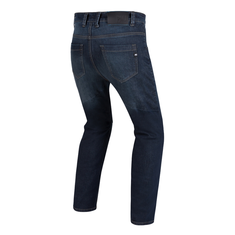 Motorradjeans PMJ Jackson blau kurz geschnitten Ausverkauf