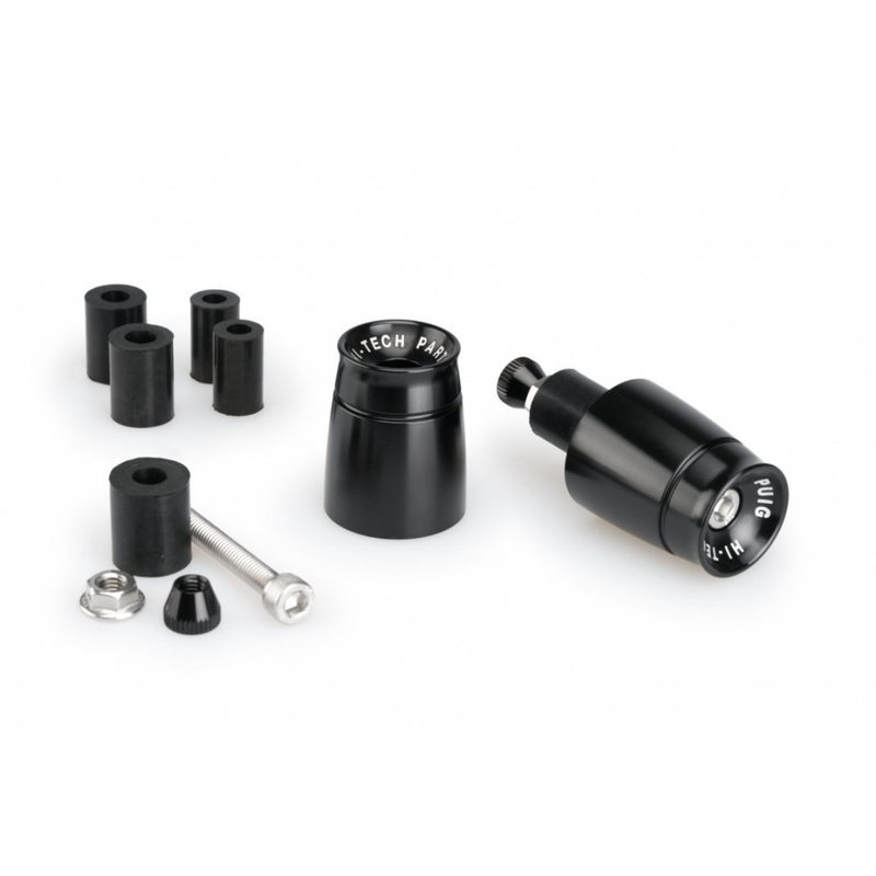 Bar ends PUIG SPORT schwarz UNIVERSAL M6 13-18mm.