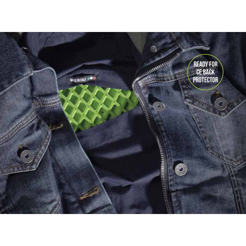 Motorradjacke PMJ Lucy blau Ausverkauf