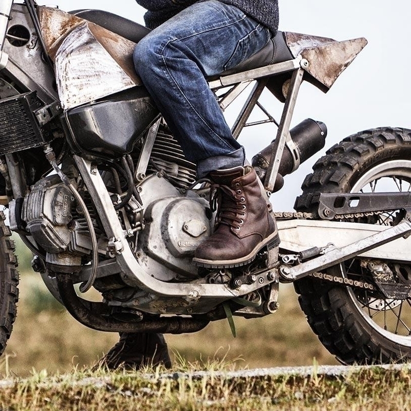 Motorradstiefel Stylmartin Ace braun
