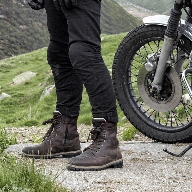 Motorradstiefel Stylmartin Ace braun
