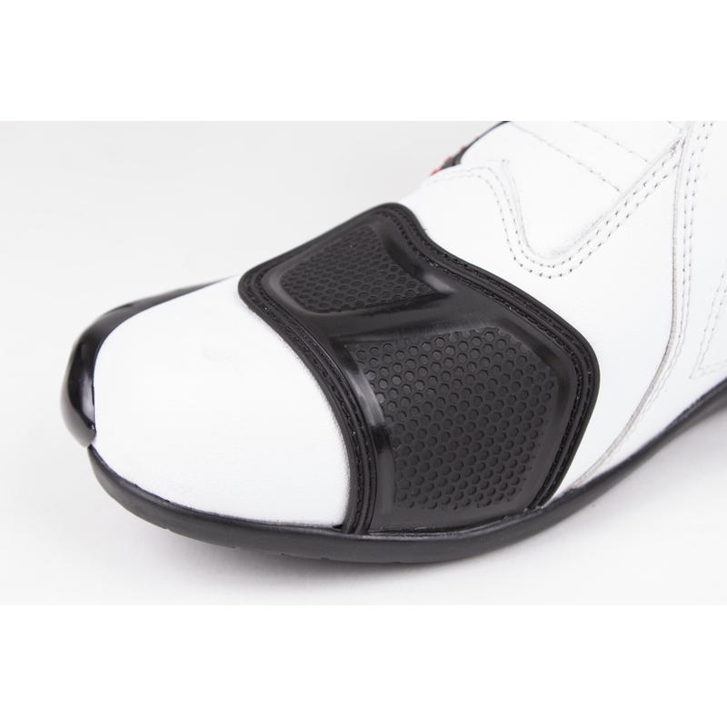 Motorradstiefel RSA GP-01 schwarz und weiß