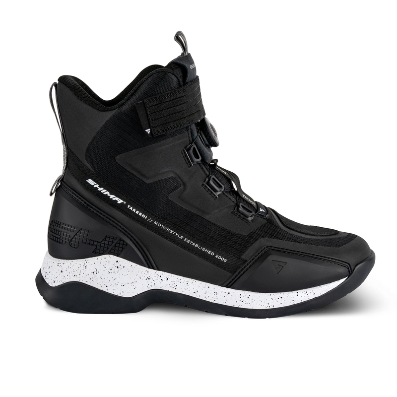 Shima Takeshi Motorradstiefel schwarz