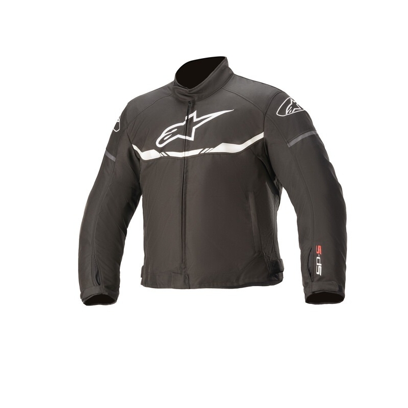 Alpinestars T-SP S Wasserdicht Kinder Motorrad Jacke Schwarz und Weiß Ausverkauf