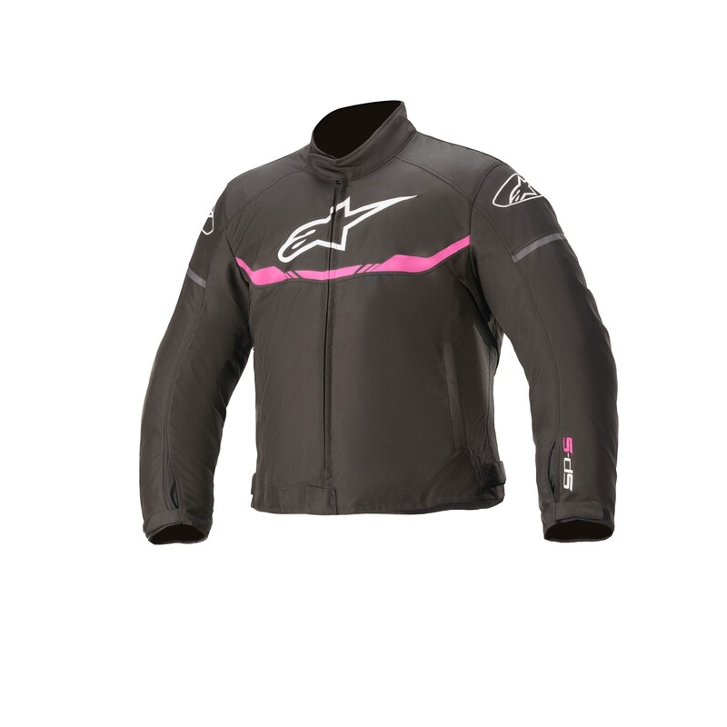 Alpinestars T-SP S Wasserdichte Kinder Motorradjacke Lila und Schwarz