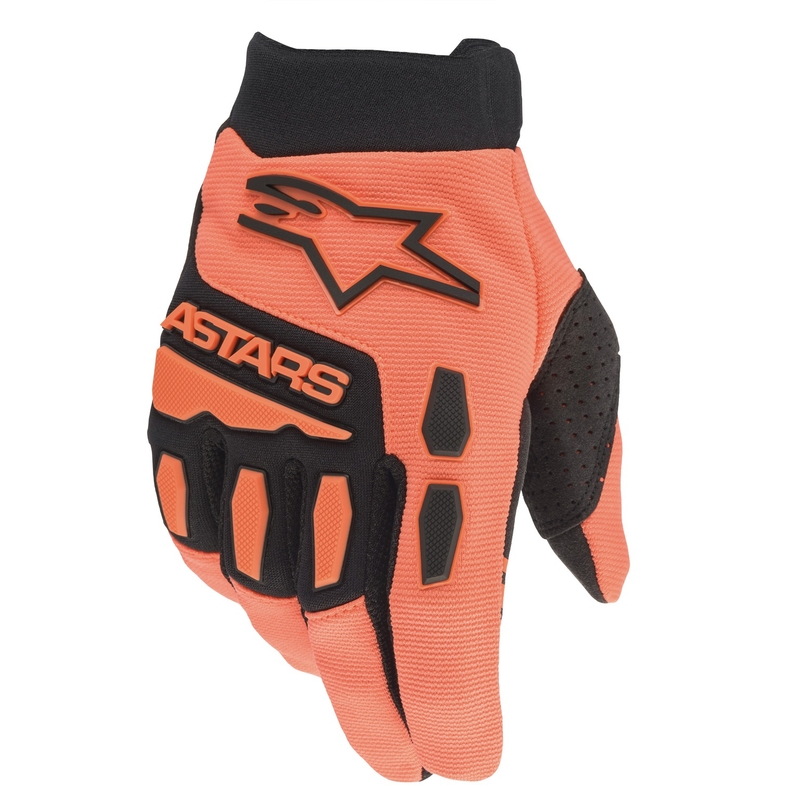 Alpinestars Full Bore Kinder Motocross Handschuhe Schwarz und Orange