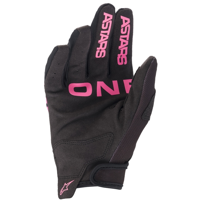 Kinder Motocross Handschuhe Alpinestars Radar schwarz-grün-fluo pink