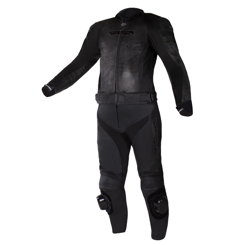 RSA GT2 Motorradoverall schwarz Ausverkauf