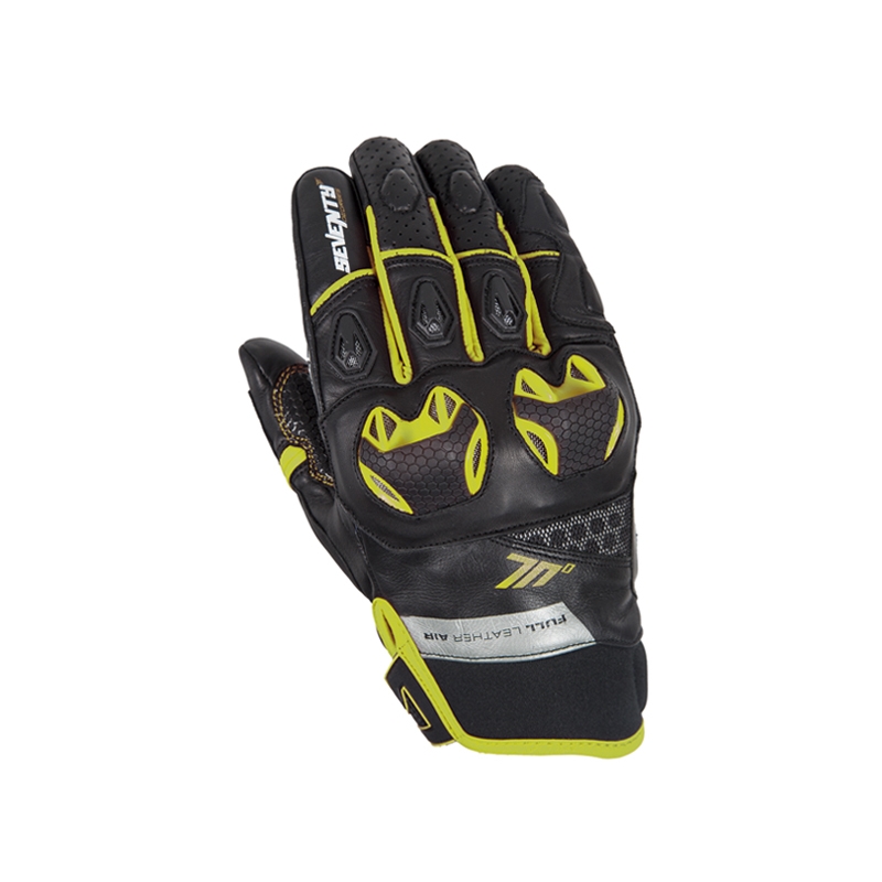 Motorradhandschuhe SEVENTY DEGREES SD-N32 schwarz-fluorgelb
