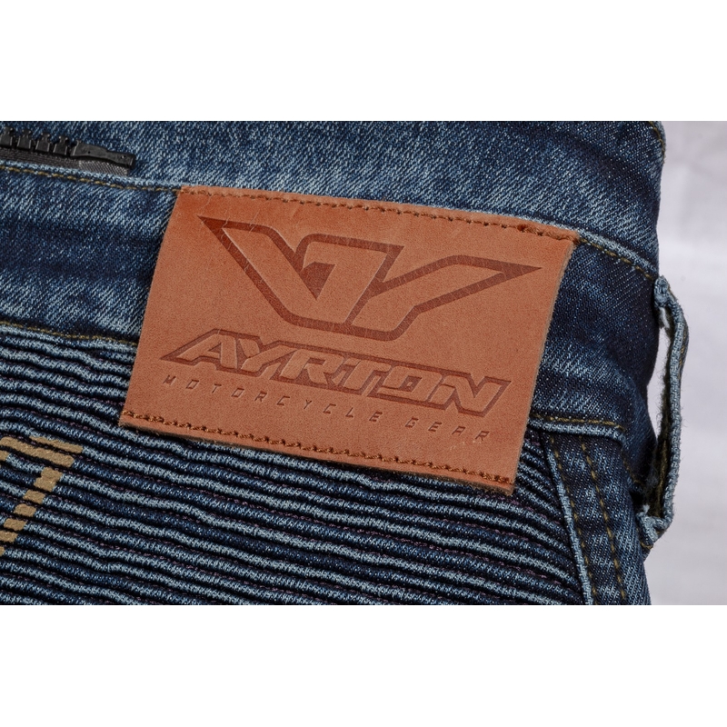 Ayrton 505 Motorradjeans, verwaschenes Blau