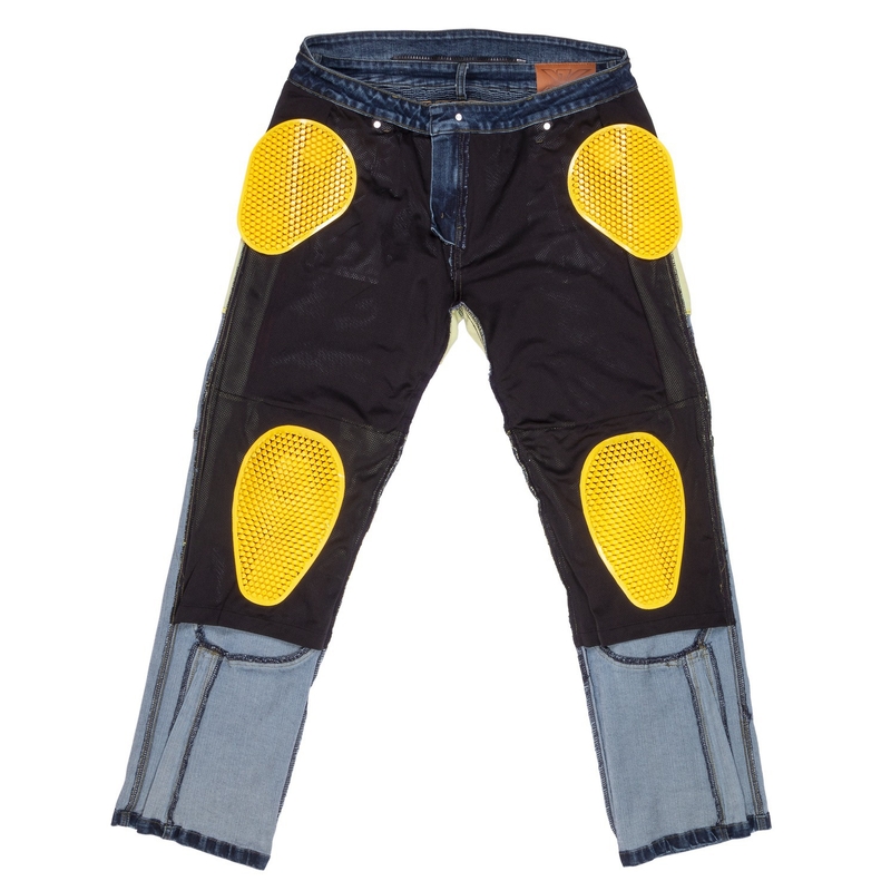 Ayrton 505 Motorradjeans, verwaschenes Blau