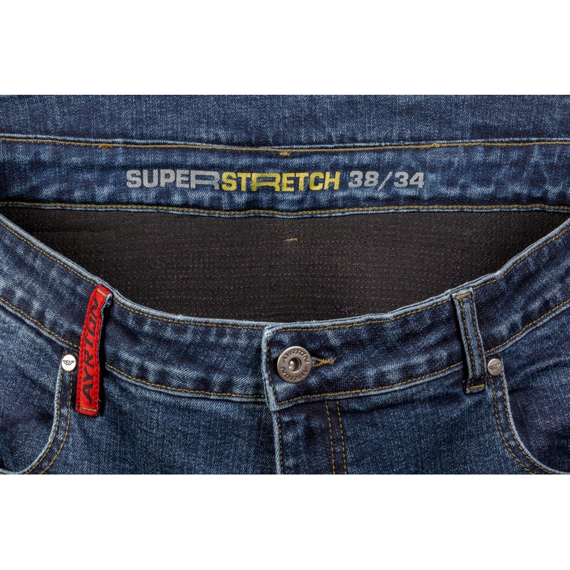 Ayrton 505 Motorradjeans, verwaschenes Blau
