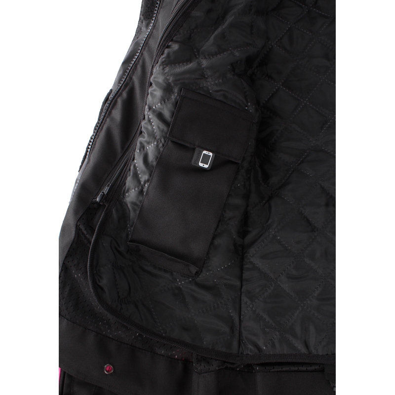 Damen Motorradjacke RSA EXO 2 schwarz-grau-rosa Ausverkauf Ausverkauf