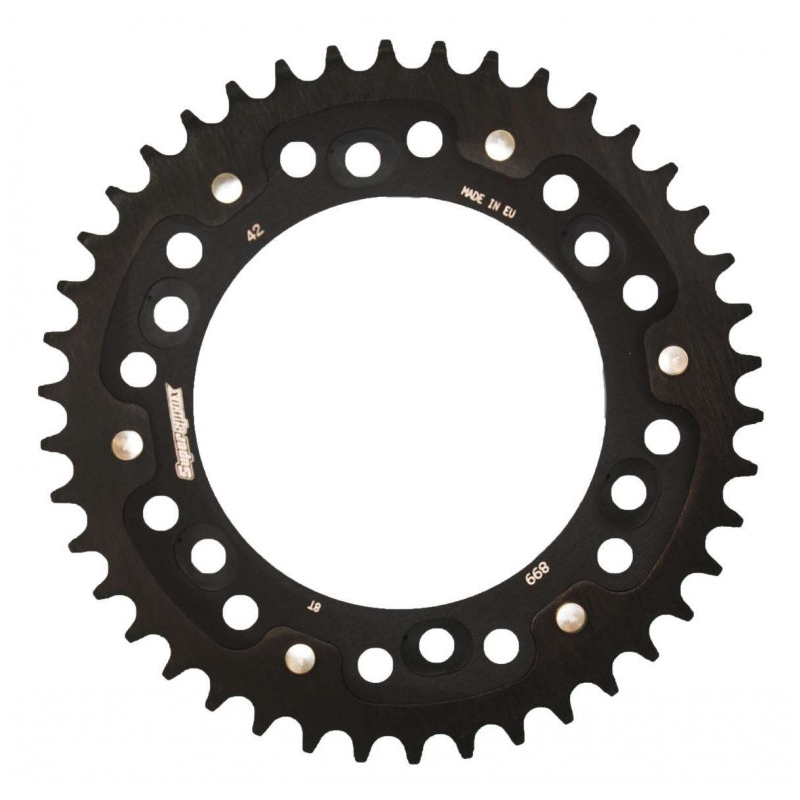 Ketten Rad SUPERSPROX STEALTH schwarz 42T, 525