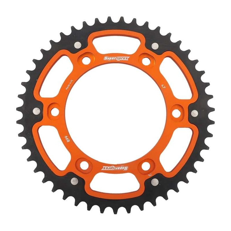 Ketten Rad SUPERSPROX STEALTH orange 47T, 525