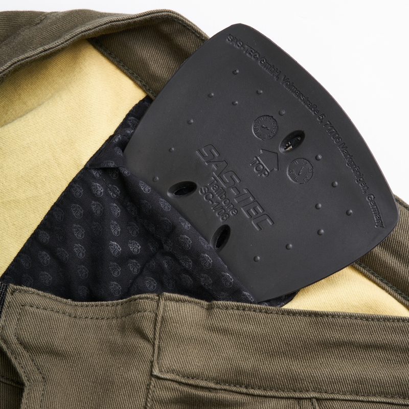 BROGER Alaska II Motorradjeans olivgrün Ausverkauf