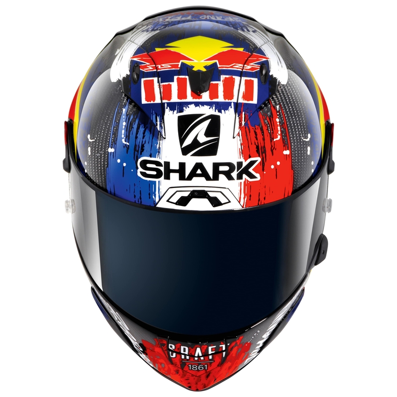 Integral Motorradhelm SHARK Race-R Pro GP 06 Replica Zarco Chakra