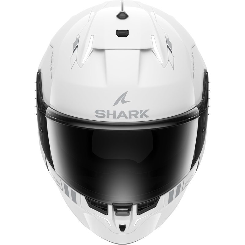 Integral Motorradhelm SHARK Skwal i3 Blank SP weiß glänzend