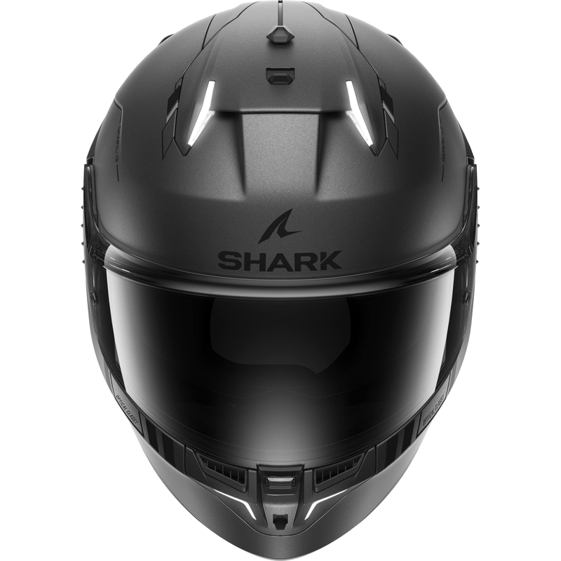 Integral Motorradhelm SHARK Skwal i3 Blank SP grau matt