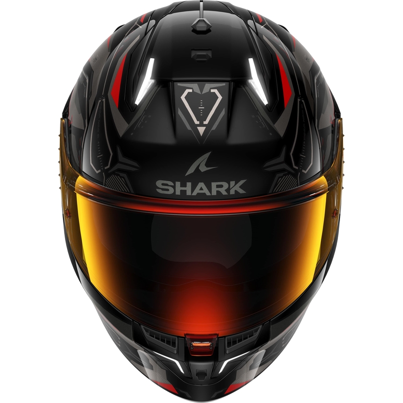 Integral Motorradhelm SHARK Skwal i3 Linik schwarz-grau-rot