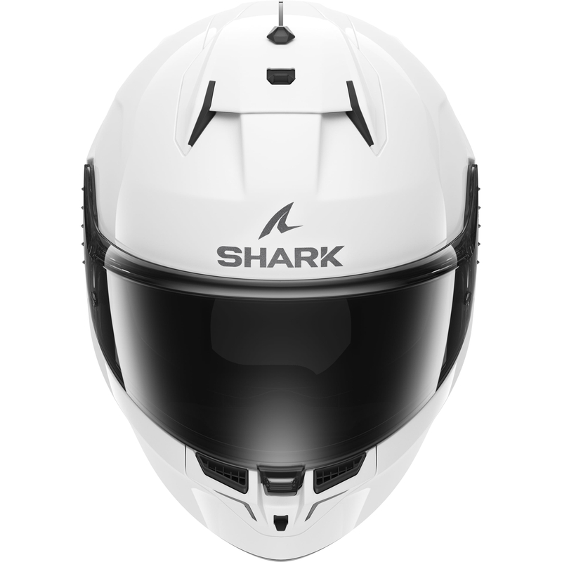 Integral Motorradhelm SHARK D-SKWAL 3 Blank weiß glänzend