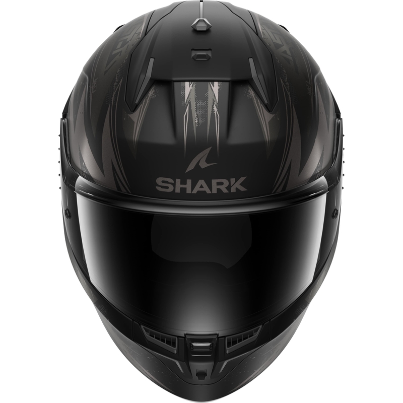 Integral-Motorradhelm SHARK D-SKWAL 3 Blast-R schwarz-grau matt