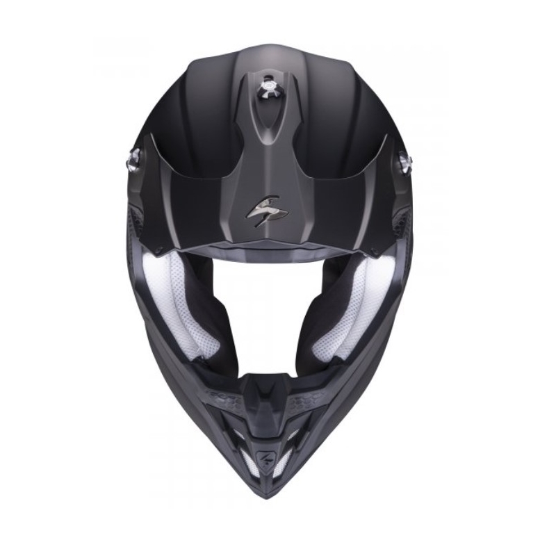 Motocross Helm Scorpion VX-16 EVO AIR Solid schwarz matt