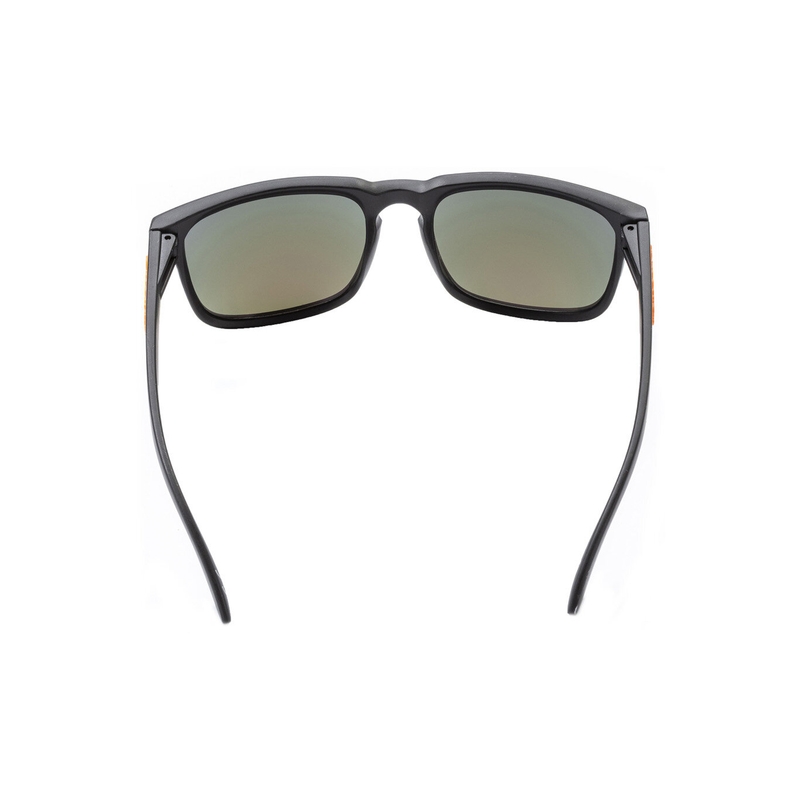 Meatfly Memphis Sonnenbrille in Schwarz und Orange