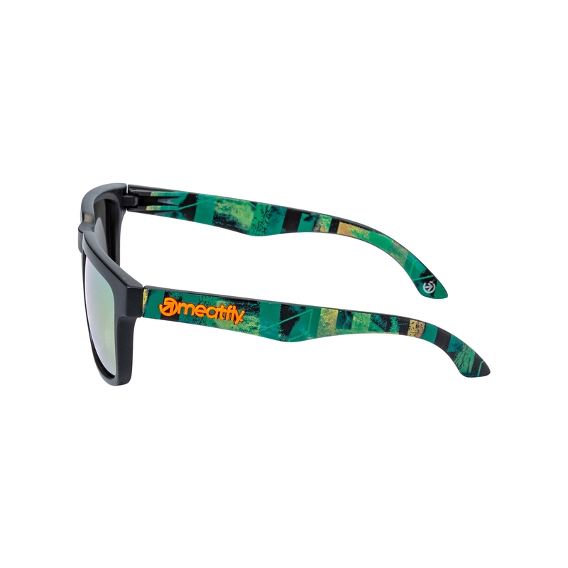 Meatfly Memphis Substance camo olive Sonnenbrille