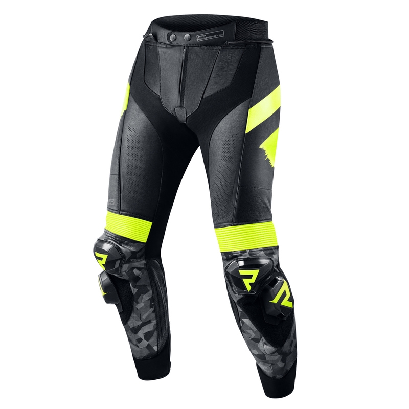 Rebelhorn Rebel 22 schwarz-fluorgelbe Motorradhose Ausverkauf