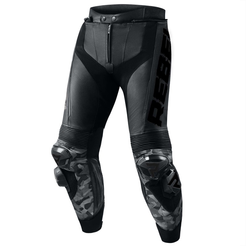 Rebelhorn Rebel Schwarze Motorradhosen Ausverkauf