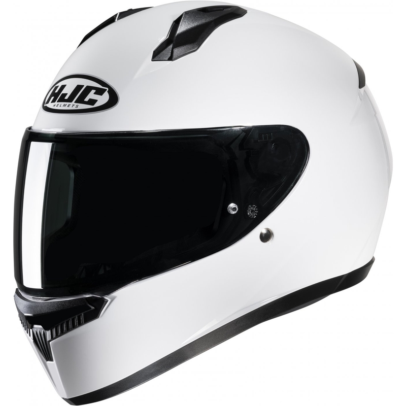 HJC C10 Solid white Integral-Motorradhelm