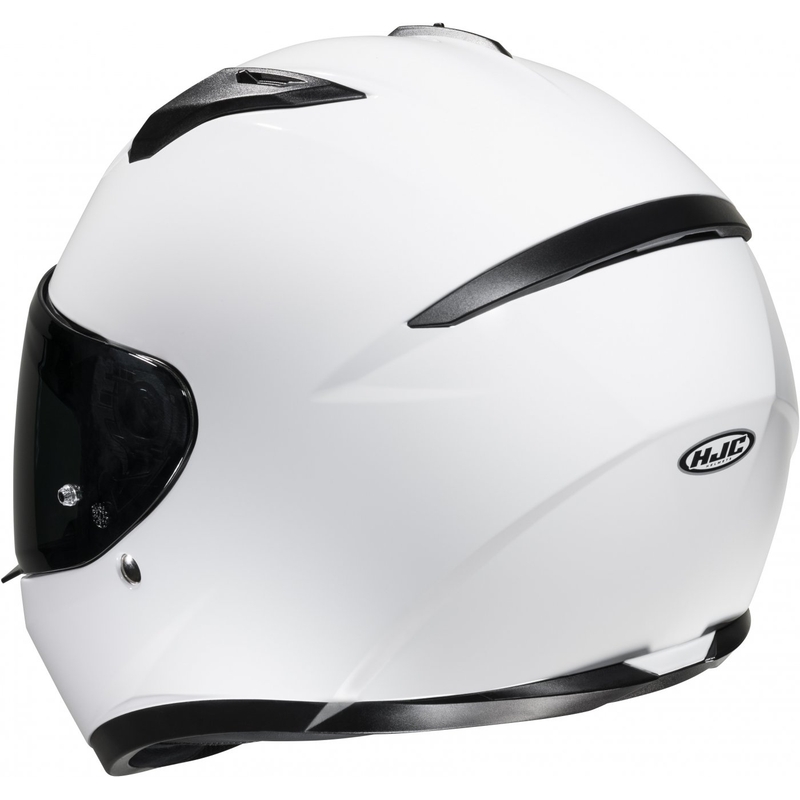HJC C10 Solid white Integral-Motorradhelm