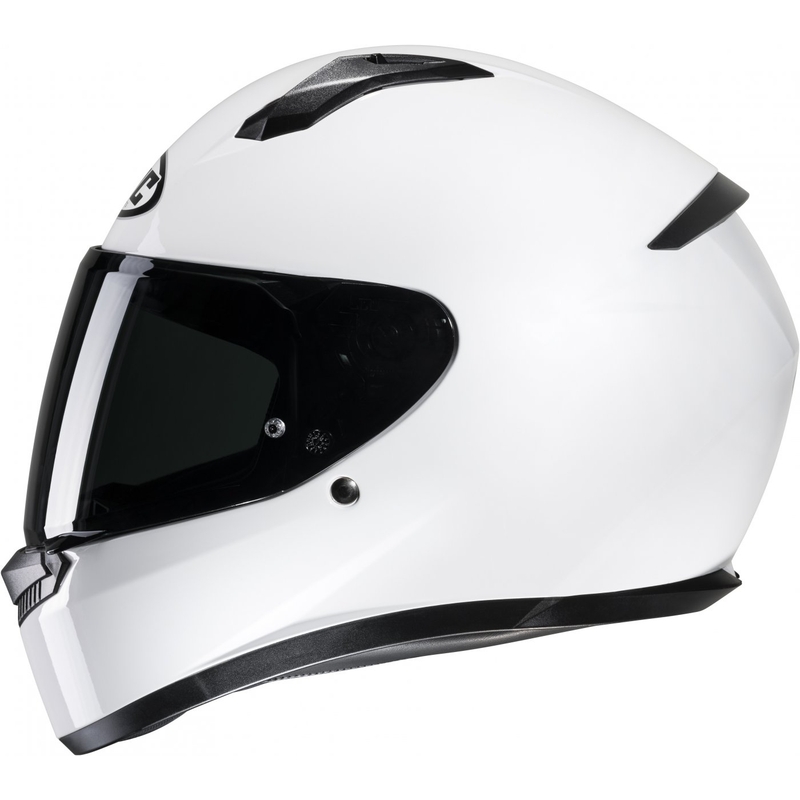 HJC C10 Solid white Integral-Motorradhelm
