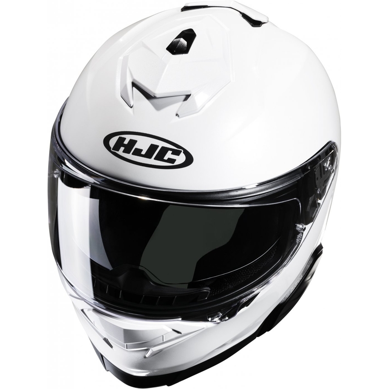 Integral Motorradhelm HJC i71 Solid pearl white