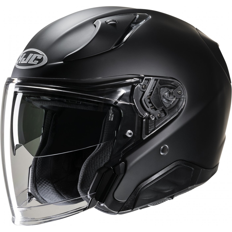 HJC RPHA 31 Solid Metallic Schwarz Open Motorradhelm